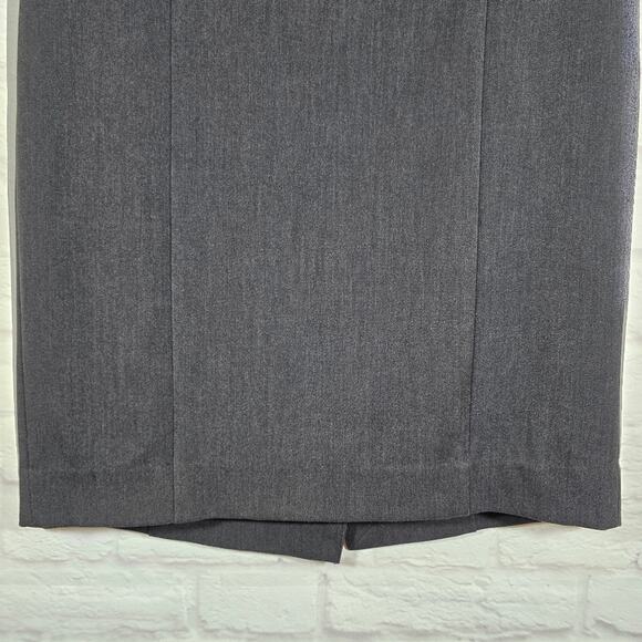 M The Limited Collection Grey Pencil Skirt Womens Size 2 Office Career Sleek - Picture 3 of 9